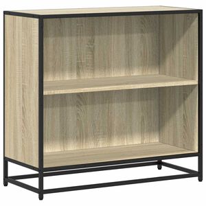 vidaXL Biblioth&egrave;que ch&ecirc;ne sonoma 80,5x35x76 cm bois d'ing&eacute;nierie