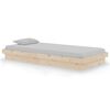 vidaXL Cadre de lit sans matelas bois massif