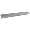 vidaXL Bordure de Pelouse 20 pcs 100 x 10 x 8 cm Acier Argent&eacute;