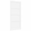 vidaXL Porte int&eacute;rieure 93 x 211 cm Contreplaqu&eacute; Blanc