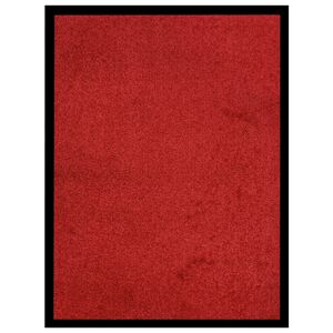 vidaXL Paillasson Rouge 40x60 cm