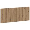 vidaXL T&ecirc;te de lit murale ARNHEM Ch&ecirc;ne artisanal Bois d'ing&eacute;nierie