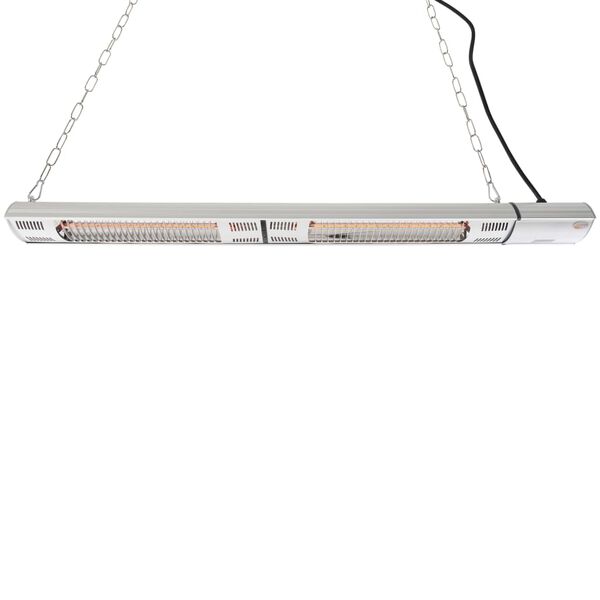 Sunred Chauffage Suspendu Royal Diamond 3000 W Argent&eacute;