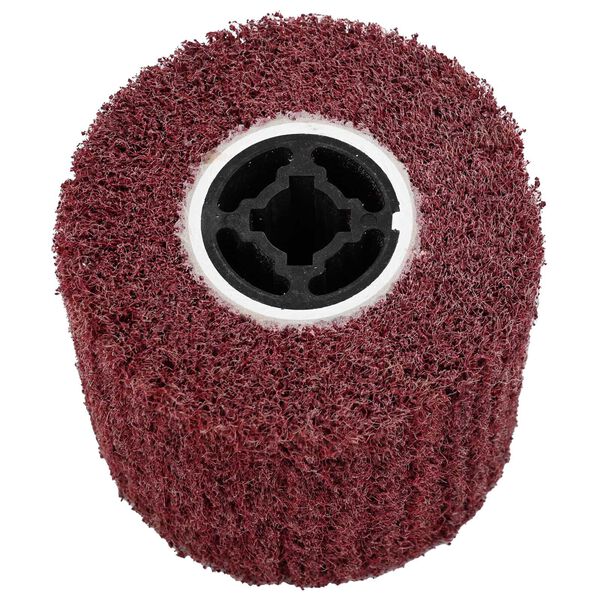 vidaXL Rouleaux de ponçage 3 pcs Rouge 12 x 12 x 10 cm