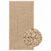 vidaXL Tapis ZIZUR 100x200 cm aspect de jute int&eacute;rieur et ext&eacute;rieur