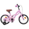 vidaXL V&eacute;lo pour Enfants 16 Pouces pour 4-6 ans Rose clair