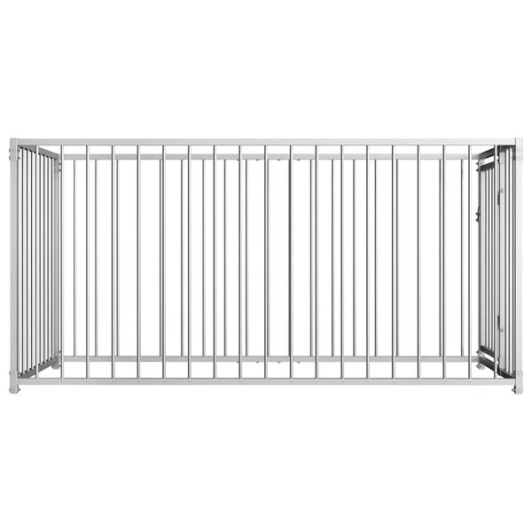 vidaXL Chenil d'extérieur pour chiens 100 x 200 x 100 cm