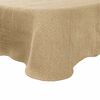 vidaXL Nappe en jute Naturel &Oslash; 180 cm 100 % jute Tossa