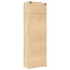 vidaXL Armoire de rangement ch&ecirc;ne sonoma 70x42,5x225 cm