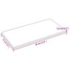 vidaXL Panneaux muraux 12 pcs Cappuccino 30x15 cm Similicuir 0,54 m&sup2;