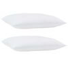 vidaXL Couette avec oreiller 3 pcs Blanc Microfibre