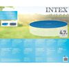 Intex Couverture solaire de piscine ronde 488 cm