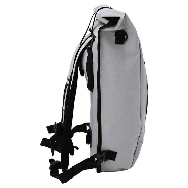 vidaXL Sac à vélo Gris 31 x 13 x 58 cm Polyester