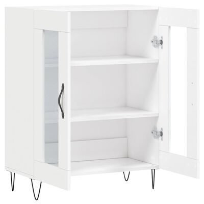 vidaXL Buffet blanc 69,5x34x90 cm bois d'ingénierie