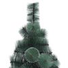 vidaXL Arbre de No&euml;l artificiel pr&eacute;-&eacute;clair&eacute; avec set de boules 120 cm