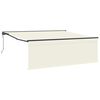 vidaXL Auvent r&eacute;tractable Cr&egrave;me 400 &times; 300 cm Polyester et Aluminium