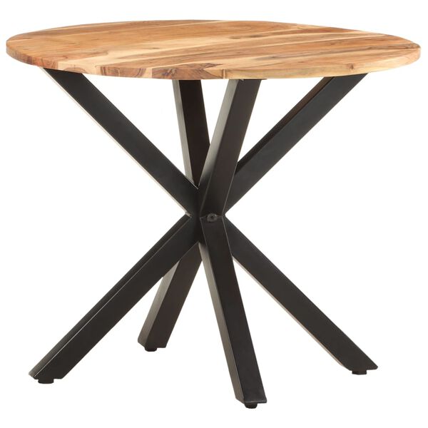 vidaXL Table d'appoint 68x68x56 cm Bois d'acacia massif