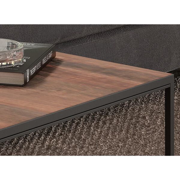 Rousseau Table basse Madeira Bois de Mangolia Marron