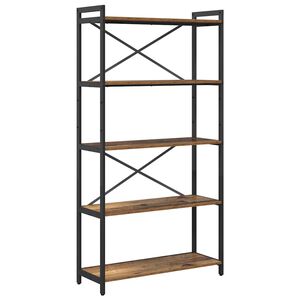 vidaXL &Eacute;tag&egrave;re 80 x 30 x 155 cm Bois d'ing&eacute;nierie Bois ancien