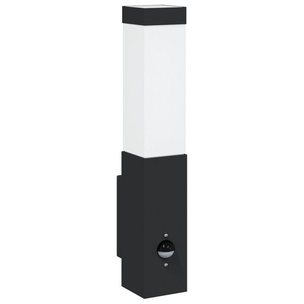 vidaXL Applique Murale Extérieure Noir 10.5 x 6 x 33 cm