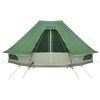 vidaXL Tente Tipi familiale avec toit Vert 466 x 310 x 240 cm