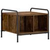 vidaXL Table basse Ch&ecirc;ne fum&eacute; 50 x 49 x 41 cm Bois d'ing&eacute;nierie