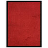 vidaXL Paillasson Rouge 60x80 cm
