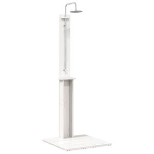 vidaXL Douche d'ext&eacute;rieur 206 cm Blanc