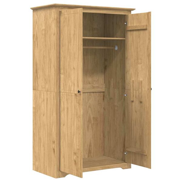 vidaXL Armoire BODO Marron miel 53,5 x 99 x 173 cm Bois d'ing&eacute;nierie