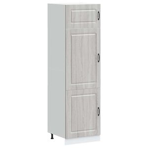 vidaXL Armoire de cuisine Kalmar sonoma gris bois d'ing&eacute;nierie