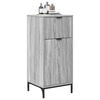 vidaXL Cabinet de salle de bain Gris Sonoma 39,5 x 36 x 88 cm