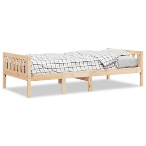vidaXL Lit pour enfants sans matelas 75x190 cm bois de pin massif