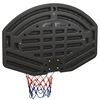 vidaXL Panneau de basket-ball Noir 90x60x2 cm Poly&eacute;thyl&egrave;ne