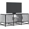 vidaXL Meuble TV sonoma gris 100x35x41 cm bois d'ing&eacute;nierie et m&eacute;tal