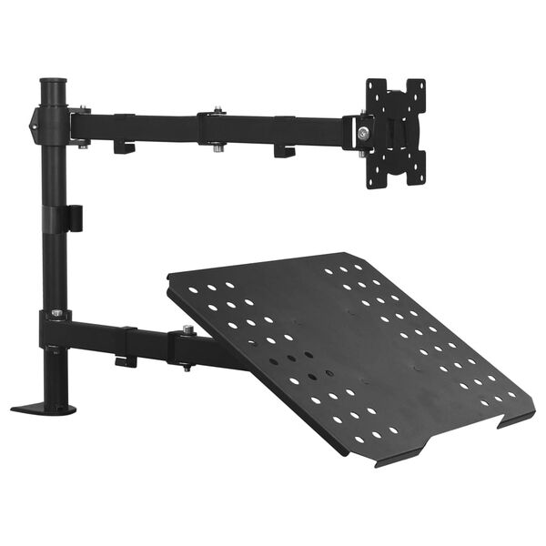 vidaXL Support de montage de moniteur d'ordinateur portable 13"-23"