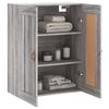 vidaXL Armoire murale sonoma gris 69,5x34x90 cm bois d'ing&eacute;nierie