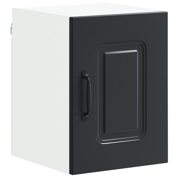 vidaXL Armoire de cuisine avec stockage Kalmar Noir 30 x 31 x 40 cm