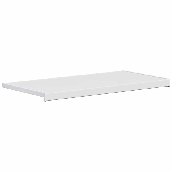 vidaXL Appui de fen&ecirc;tre Blanc 60 x 40 x 4,5 cm PVC