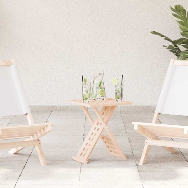 vidaXL Table basse Marron 33 x 33 x 40,5 cm Bois de noyer massif