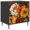 vidaXL Armoire de salle de bain GENNEP Ch&ecirc;ne noir 60 x 40 x 61 cm