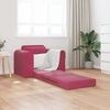 vidaXL Canapé-Lit Bordeaux 98 x 71 x 83 cm Velours