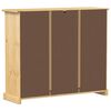 vidaXL Armoire &agrave; chaussures Corona 99x32x85 cm bois de pin massif