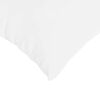 vidaXL Coussins de canap&eacute; 2 pcs Blanc 80 x 40 cm tissu