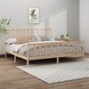 vidaXL Cadre de lit sans matelas 180x200 cm bois massif de pin