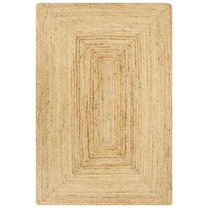 vidaXL Tapis de surface Rectangulaire Gris fonc&eacute; 80 x 200 cm Jute