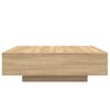 vidaXL Table basse chêne sonoma 100x100x31 cm bois d'ingénierie