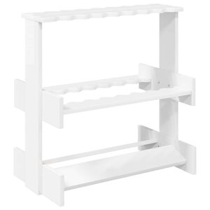 vidaXL Support de queue de billard Bois d'ing&eacute;nierie 60 x 35 x 60 cm