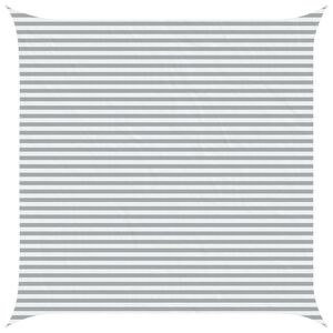 vidaXL Voile d'ombre Gris clair et blanc 5 x 5 m