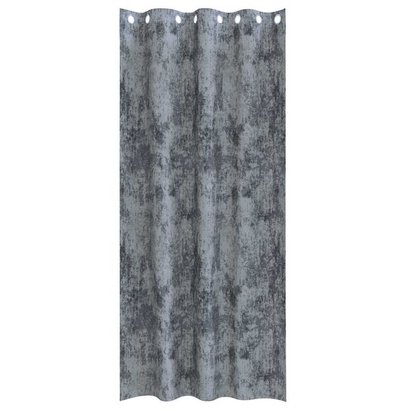 vidaXL Rideaux en velours 2 pcs Gris Argenté 225 x 140 cm Velours