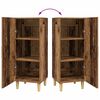 vidaXL Buffet Bois Ancien 34,5 x 34 x 90 cm Bois d'ing&eacute;nierie